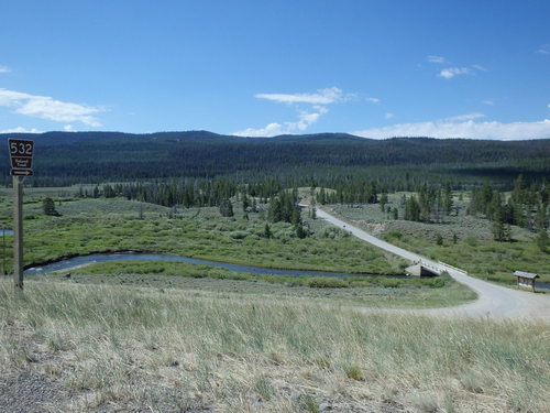 GDMBR: We found NF-532, our turn-off for our climb to Union Pass.